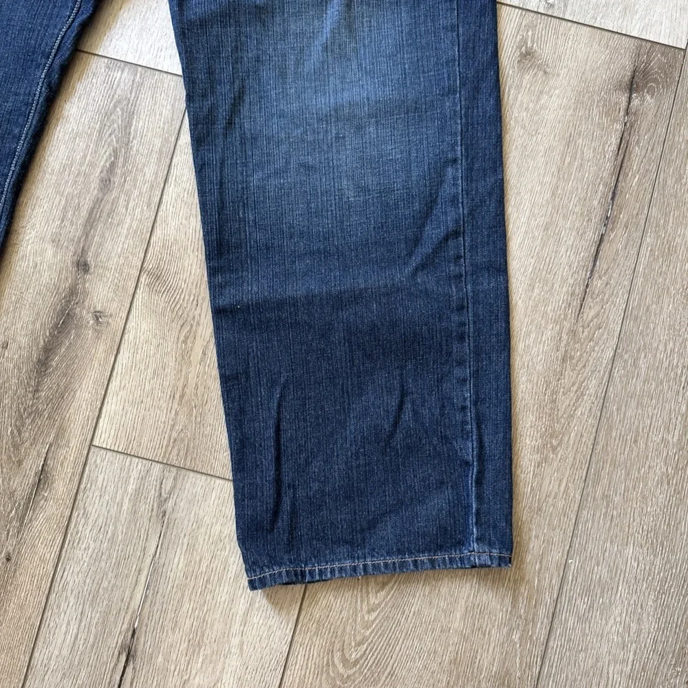 Lucky Brand Mens 40 X 30 Straight Leg 165 Short Inseam Blue Jeans Zip Front #433